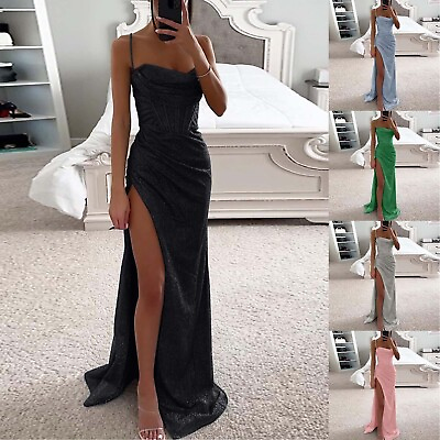#ad Ladies Dresses For Women Sleevess Lightweight Stretch Summer Vacation Dress $25.14