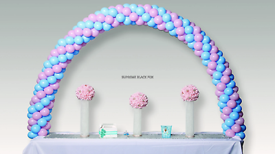 #ad Table Balloon Arch Kit Column Stand Base Frame Set Birthday Wedding Party Decor $11.99