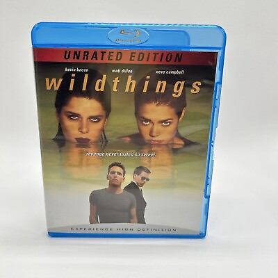 #ad Wild Things Blu ray Unrated Edition Neve Campbell Matt Dillon Denise Richards $6.00
