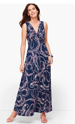 #ad TIE FRONT MAXI DRESS FLORAL SWIRL $26.88
