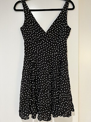 #ad #ad John Elliott dress polka dot designer sundress XS 0 2 Doen style $119.99