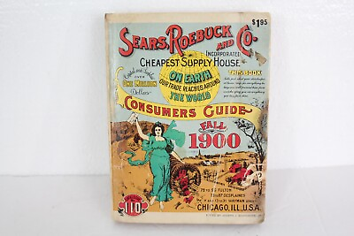 #ad Vintage 1970 Sears Roebuck and Co. Consumers Guide Catalog Fall 1900 #110 $10.00