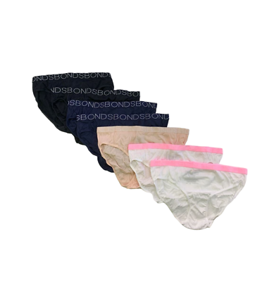 #ad Bonds Girls Bikini 7 Pack Underwear Kids Multi Coloured Briefs AU $21.95