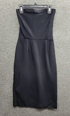 Ava Esme Women#x27;s Small Party Short Mini Black Dress NWT $25.99