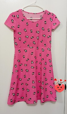 #ad Girls Sun Dress Size 8 10 Pink $12.00