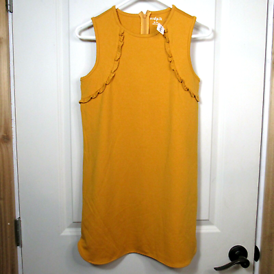 #ad New Kidpik Gold Yellow Size 14 XL Girls Dress Straightline Fall Mustard *READ* $9.75