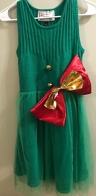 With Love Derek dress womens size medium ugly christmas party red bow $10.00