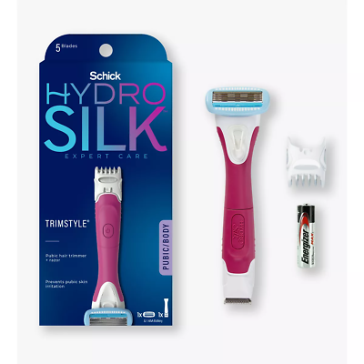 #ad Schick Hydro Silk Total Razor and Bikini Trimmer $12.95