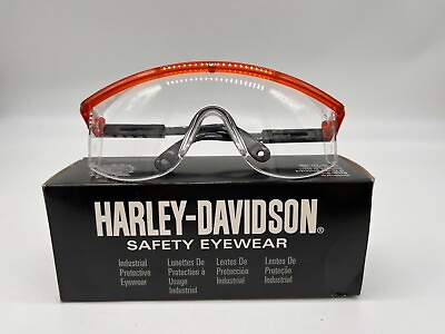 #ad BRAND NEW Harley Davidson Motorcycle Safety Riding Glasses Clear Lens HD200 $8.00
