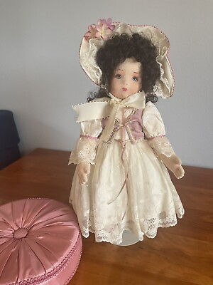 #ad Shirley Peck Little Miss Muffet amp; Her Tuffet rare felt doll rare limited edition $245.00