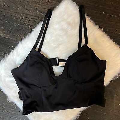 #ad Victoria’s Secret Black Bikini Top small $15.99