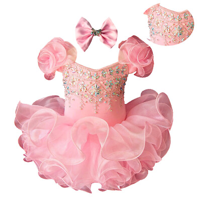 #ad Jenniferwu Girl Tutu Dress for Kids Baby Princess Wedding Birthday Dresses $59.00