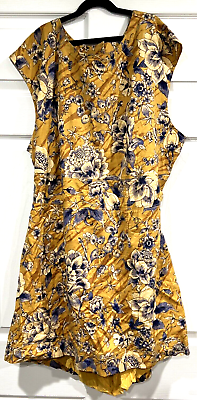 Anthropologie Plus Dress Gold Size 24W $148 MSRP $74.74