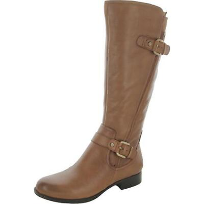 #ad #ad Naturalizer Womens JEAN Leather Wide Calf Knee High Boots Shoes BHFO 1024 $26.99