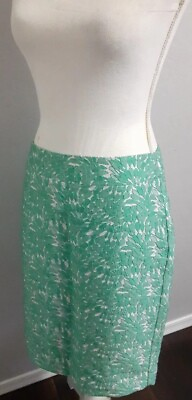 #ad NWT Ann Taylor LOFT Turquoise Lace Pencil Skirt Size 6 Teal $24.95