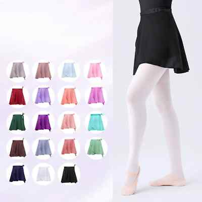 #ad Skirts WrapTutu Dance Skirt Chiffon Skirts for Girls Tie Up Mini Short Skirt $14.66