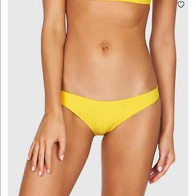 #ad Bond Eye Australia Yellow Texture Bikini Bottom NEW Small $45.00
