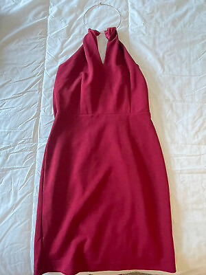 #ad Burgundy dress cocktail party dress NWT $40.00