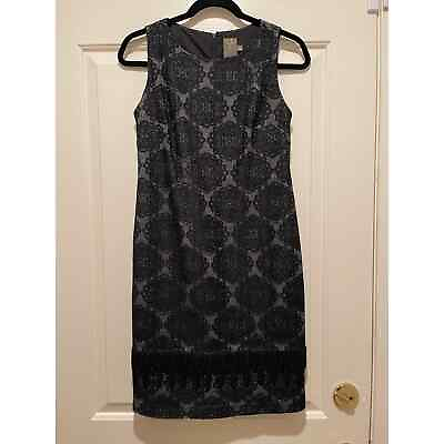 #ad TAYLOR LACE Black Dress from Nordstrom Size 2 EUC $24.00