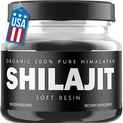 #ad #ad Organic 100% Pure Himalayan Shilajit Soft Resin Extremely Potent Fulvic Acid $61.98
