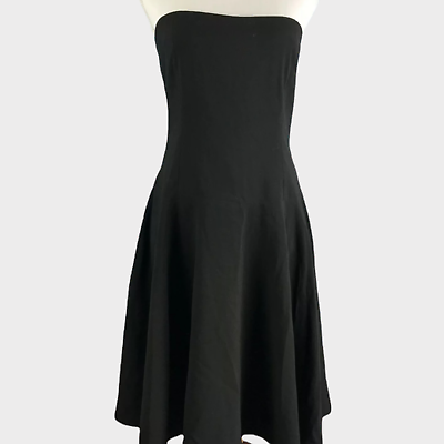 #ad Emphasis Womens Black Dress Sleeveless Size 8 New NWT $25.00