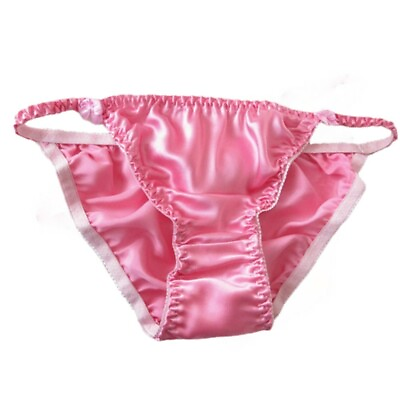 Womens 100% Silk Cute Bikinis Bottoms Underwear M L XL Knickers Drawers Briefs $11.99