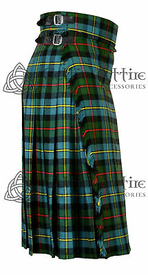 #ad Scottish Ladies Kilted Skirt Custom Size Maxi Length Hostess Women Skirt $54.18