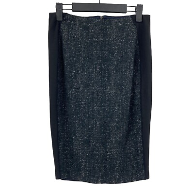 #ad #ad Elie Tahari Short Pencil Skirt Business Womens Size 2 Black Pull On Back Zipper $23.99