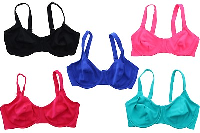 Le Cove Swimwear Women#x27;s Full Coverage Bikini Swimsuit Top with Underwire $6.99