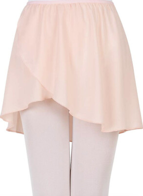 Bezioner Ballet Skirt Pink Chiffon Wrap Around amp; Tie for Girls Women Size Medium $7.49