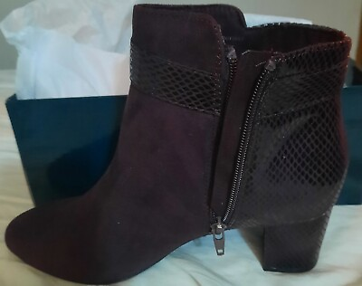 #ad womens fashion ankle boots size 8.5 wide $50.00