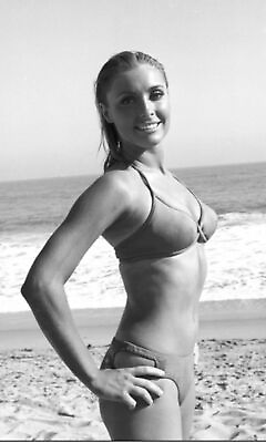 A Sharon Tate Posing In Bikini On The Beach 8x10 Picture Celebrity Print $3.98