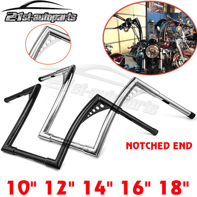 #ad 10quot; 12quot; 14quot; 16quot; 18quot; APE Hangers Handlebar For Harley Sportster XL Softail Dyna $97.99