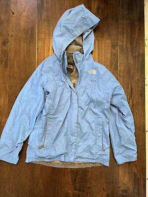 #ad The North Face Girls Rain Jacket size Large Light Blue $20.00