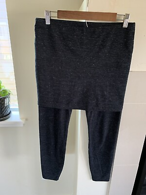 #ad CAbi Skirted M#x27;Leggings Space Dye Gray Stretch Style 3210 Small Modest Comfy $24.88