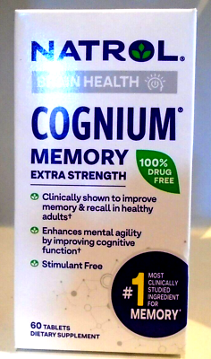 #ad Natrol Cognium Extra Strength 200mg Tablets 60 Count $17.49