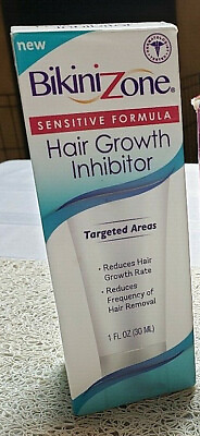 #ad Bikini Zone Hair Growth Inhibitor Sensitive Formula 1 Fl Oz Targeted Areas NEW $7.00