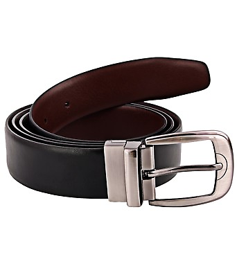 Genuine Leather Reversible Fashion Belt Formal for Men Gift For Dad $21.99