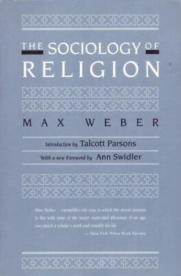 #ad The Sociology of Religion Paperback By Weber Max GOOD $5.99
