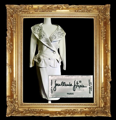 #ad Jitrois Leather Skirt Suit $800.00