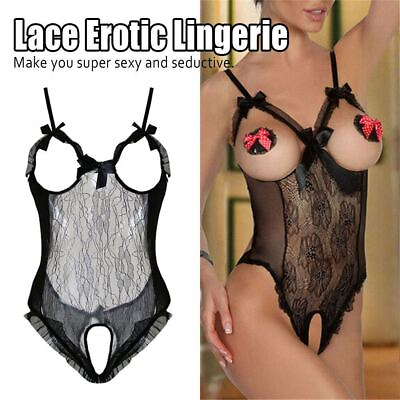 Women#x27;s Sexy Lingerie Babydoll Sleepwear Underwear Lace Dress G String Nightwear $7.51