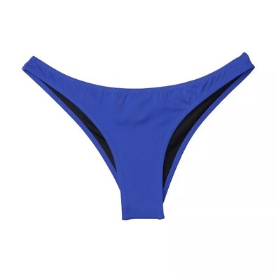 #ad Victoria’s Secret The Zuma Itsy Bikini Bottoms Cheeky Ruched Size Large $12.03