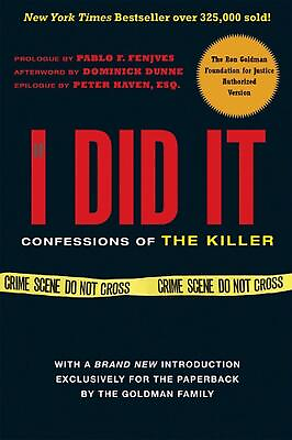 #ad If I Did It: Confessions of the Killer by The Goldman Family English Paperback $18.26