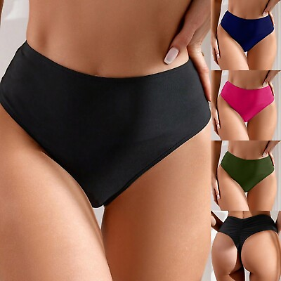 #ad #ad Swimsuit Women High Waisted Bikini Plus Size Plus Size High Cut Bating Beachwear $8.99