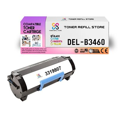 #ad TRS 3319807 Black Compatible for Dell B3460 B3460DN Toner Cartridge $117.99