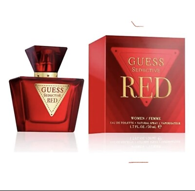 Guess Seductive RED for Women 1.7 OZ 50 mL EDT Spray $24.99