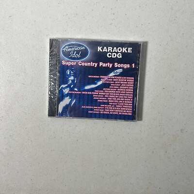 #ad Karaoke: American Idol Super Country Party Song CD New Sealed $9.99