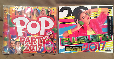 #ad BRAND NEW: Clubland 2017 2 CDs amp; Pop Party 2017 2 CDs see photos $6.50
