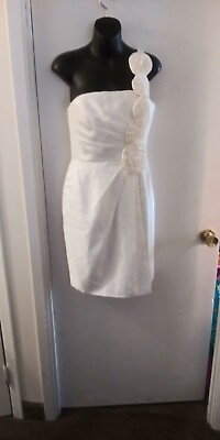 White Cocktail Dress $40.00