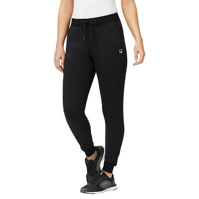 New Fila women#x27; Fleece Jogger Pants Black Navy Gray XS.S.M.L.XL.XXL $21.99